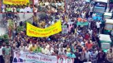 সিলেট জেলা স্বেচ্ছাসেবক দলের বি’ক্ষো’ভ মিছিল