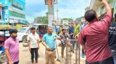 শ্রীমঙ্গল শহরকে যানজটমুক্ত ও পরিচ্ছন্ন রাখতে উচ্ছেদ অভিযান