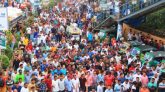 সিলেট জেলা ও মহানগর যুবদলের বিক্ষোভ মিছিল