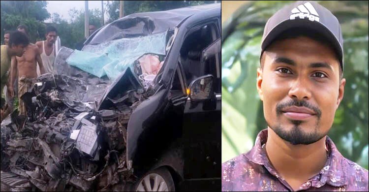 নবীগঞ্জে ট্রাক-মাইক্রোবাস সংঘর্ষে চালকসহ নিহত ২