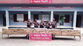 সিলেট সীমান্তে ২ কোটি ৪৩ লক্ষ টাকার ভারতীয় চোরাচালানী পন্য জব্দ