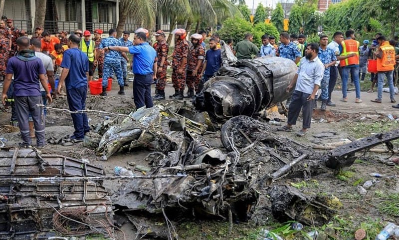 উত্তরায় বিমান বিধ্বস্তে নিহত বেড়ে ৩১