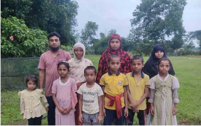 বড়লেখা সীমান্তে নারী-শিশুসহ ১০ রোহিঙ্গা আটক