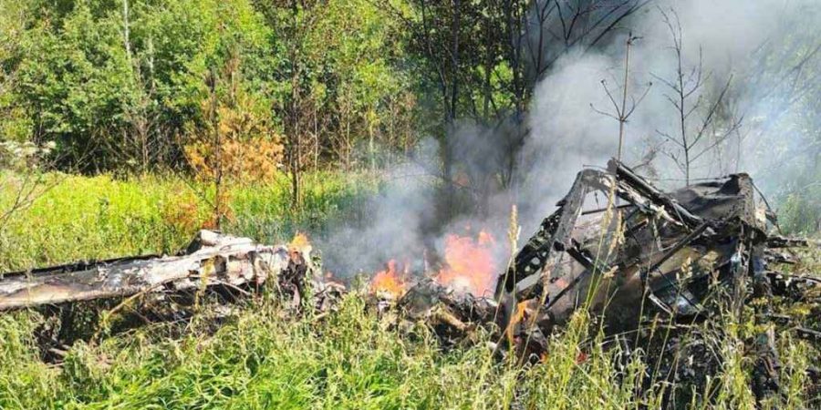 রাশিয়ায় বিমান বিধ্বস্তে সব আরোহীর মৃত্যু