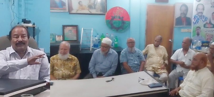 ওসমানী মেডিকেল এলাকা হকারমুক্ত রাখার দাবিতে আলোচনা সভা