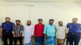 সিলেটে সাদাপাথর লুটপাটের ঘটনায় ৫জন গ্রেপ্তার