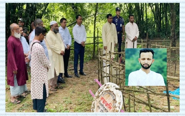 বিয়ানীবাজারে ৪ শহীদের কবর জিয়ারত করলেন নবাগত ডিসি