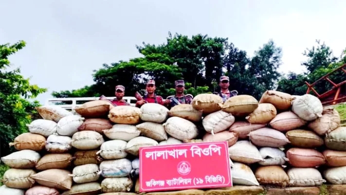সিলেট সীমান্তে ভারতীয় গরু ও চোরাই পণ্য জব্দ
