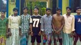 সুনামগঞ্জে খনিজ বালি চুরিতে জড়িত ৮ জন গ্রেফতার