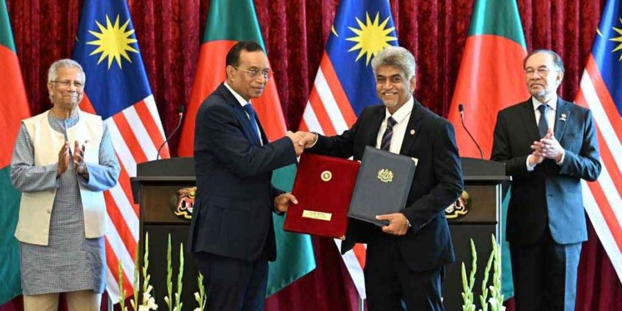 বাংলাদেশ-মালয়েশিয়ার মধ্যে পাঁচ সমঝোতা স্মারক ও তিন নোট বিনিময়
