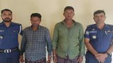 ছাতকে নৌ-পুলিশের অভিযানে চোরাই পাথরসহ আটক ২