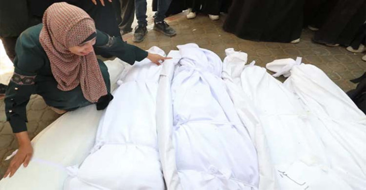 গাজায় ইসরায়েলি হামলায় নিহত আরও ৬২