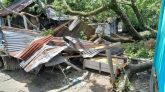 ঈশ্বরগঞ্জে ঝড়ে শতাধিক ঘরবাড়ি বিধ্বস্ত, গাছপালার ব্যাপক ক্ষতি