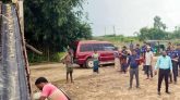 কানাইঘাটে প্রশাসনের অভিযান, পাথর ভাঙ্গার ক্রাশার মেশিন ধ্বংস