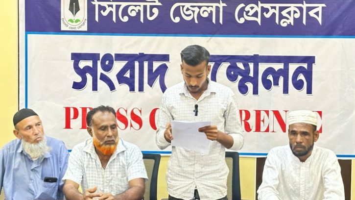গোয়াইনঘাটে বালু লুটের প্রতিবাদ করায় বিএনপি নেতা কারাগারে