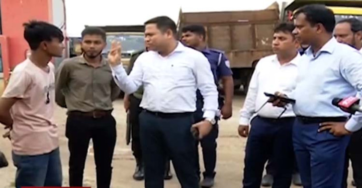 প্রথম দিনেই ৩টি ক্রাশার মিলের সব পাথর জব্দের নির্দেশ জেলা প্রশাসকের