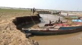 সুনামগঞ্জে যাদুকাটা নদী ধ্বংস করছে বালুখেকোরা