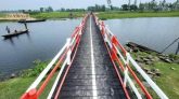 কুড়িগ্রামে চরাঞ্চলের সাথে যোগাযোগে কাঠের সেতু উদ্বোধন