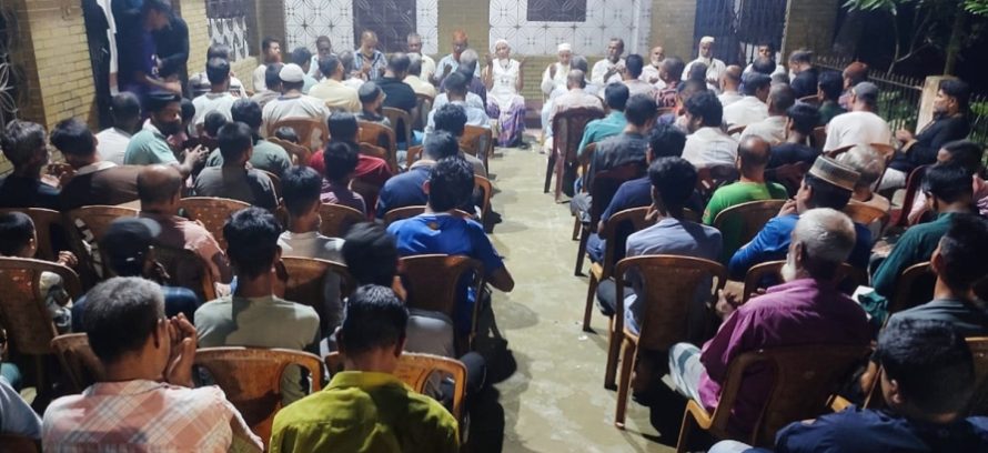 ঈদে মিলাদুন্নবী উপলক্ষে বারখলা রূপালি যুব সংঘের দোয়া মাহফিল