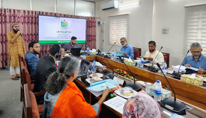 হবিগঞ্জ কৃষি বিশ্ববিদ্যালয়ের ৬ষ্ঠ সিন্ডিকেট সভা অনুষ্ঠিত
