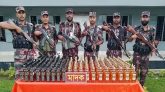 সিলেট সীমান্তে ১৫৭১ বোতল ভারতীয় মদের চালান আটক