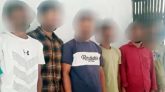 সিলেটে জুয়ার আসর থেকে ৬ যুবক আটক