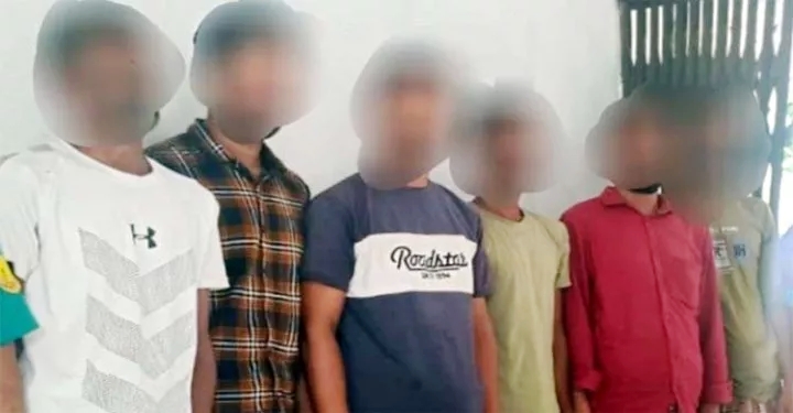 সিলেটে জুয়ার আসর থেকে ৬ যুবক আটক