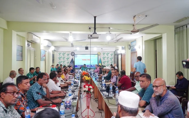সিলেটে শারদীয় দুর্গাপূজায় নিরাপত্তা নিশ্চিতে এসএমপির সমন্বয় সভা