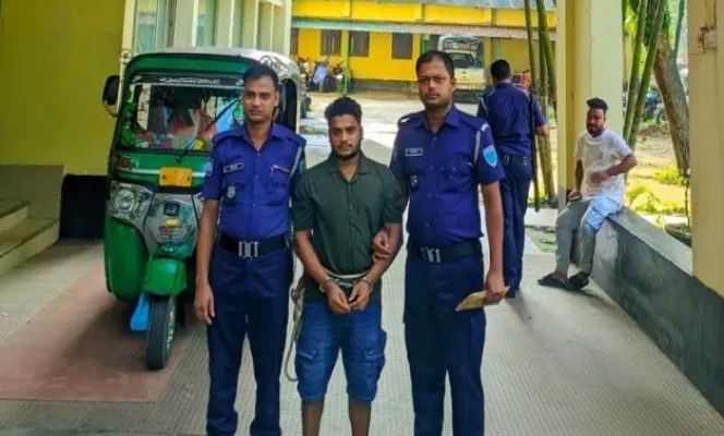 সাদা পাথর চুরির মামলায় প্রশাসনের লাইনম্যান মামুন গ্রেফতার