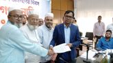 সিলেটের জিতু মিয়ার পয়েন্টে স্পিড ব্রেকার ও শাহজালাল (রহ:) চত্বর নির্মাণের দাবীতে স্মারকলিপি