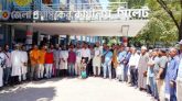 সিলেট নগরীর ফুটপাত ও রাস্তা দখলমুক্ত করার দাবীতে জেলা প্রশাসককে স্মারকলিপি