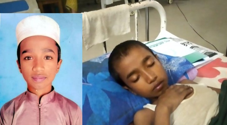 হোসেনের চিকিৎসার জন্য সাহায্যের আবেদন