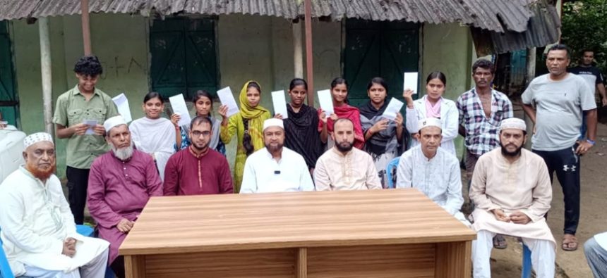 দলদলি চা বাগানের ১১ শিক্ষার্থীর পাশে সিলেট মহানগর জামায়াত