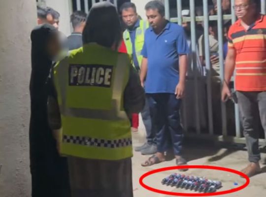 সিলেটে বাস থেকে ফেনসিডিলসহ নারী আটক