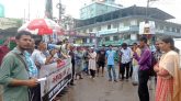 সিলেটে নাগরিক ভোগান্তি দূর ও প্রাণ-প্রকৃতি রক্ষায় পথসভা ও প্রচারপত্র বিলি