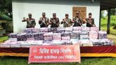 সিলেটে ১ কোটি ৩৬ লাখ টাকার ভারতীয় অবৈধ পণ্য জব্দ