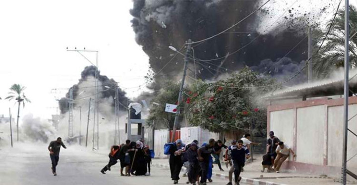ইসরায়েলি হামলায় প্রাণ গেল আরও ৫৩ ফিলিস্তিনির