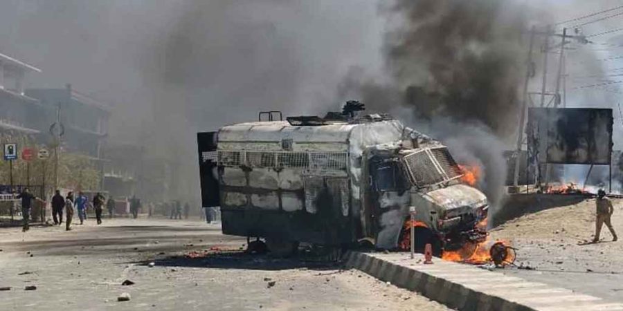 এবার ভারতে জেন-জি বিক্ষোভ, বিজেপির কার্যালয়ে আগুন