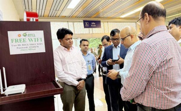 সিলেট ওসমানী আন্তর্জাতিক বিমানবন্দরে ফ্রি ওয়াইফাই সেবা চালু