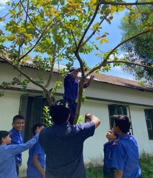 শাবিপ্রবিতে পাখির বাসা স্থাপন ও পরিবেশ সচেতনতা বিষয়ক সভা