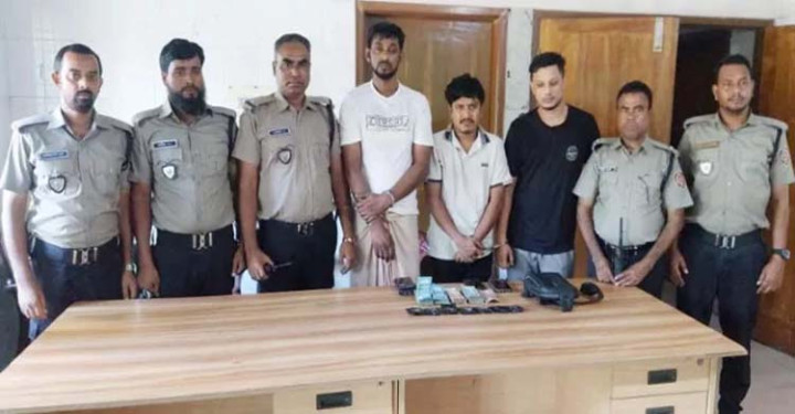 ওসমানীনগরে ৭ লাখ টাকার ইয়াবাসহ ৩ মাদক কারবারী আটক