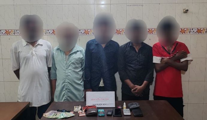 সিলেটে অজ্ঞান পার্টির ৫ সদস্য গ্রেফতার