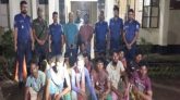 তাহিরপুরে নৌকা-বালু জব্দ, ১৬ জনের কারাদন্ড