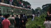 চলন্ত অবস্থায় বিচ্ছিন্ন কালনী এক্সপ্রেসের তিন বগি