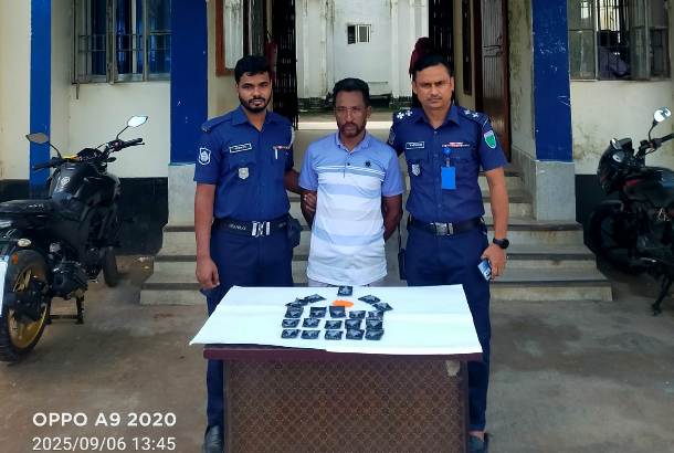 জকিগঞ্জে ৪ হাজার পিস ইয়াবাসহ মাদককারবারী গ্রেপ্তার