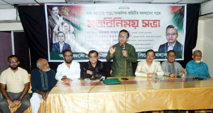 আমাদের ঐক্যবদ্ধভাবে কাজ করতে হবে : খন্দকাল মুক্তাদির
