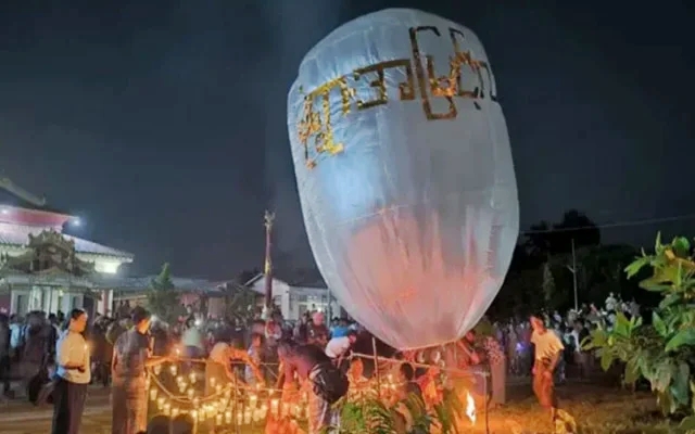 মিয়ানমারে সমাবেশে প্যারাগ্লাইডার হামলায় নিহত ৪০