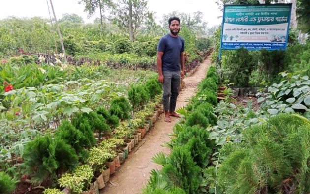 কমলগঞ্জের নার্সারী শিল্প : প্রকৃতিতে অক্সিজেন যোগানোর অদম্য কারখানা