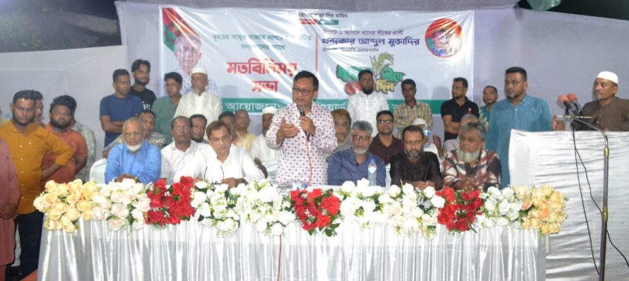বিএনপি জনগণের অধিকার, ন্যায়বিচার ও উন্নয়নের প্রতীক : খন্দকার মুক্তাদির