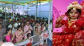 দুর্গাপূজোর অষ্টমীর দিনে সিলেটে ‘কুমারী পূজা’ অনুষ্ঠিত